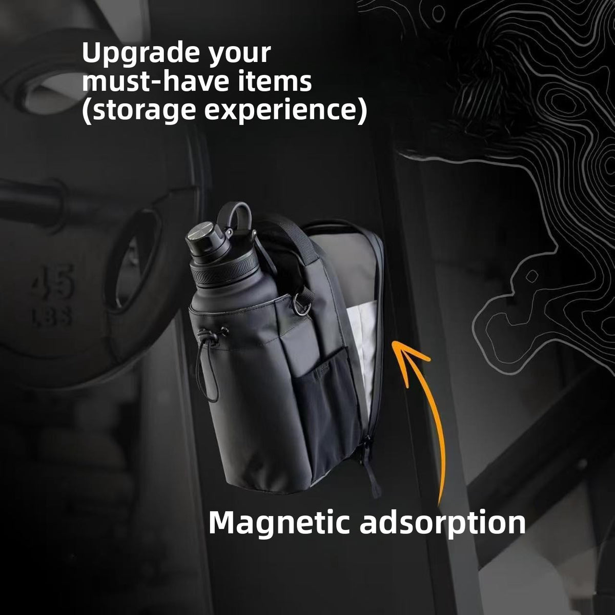 Magnetic Gym Bag